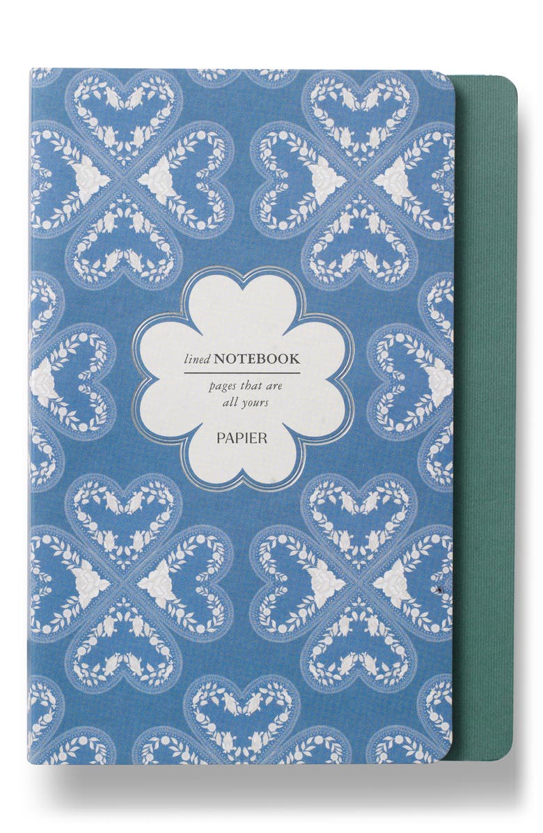 Papier Clover Notebook, Main, color, Blue