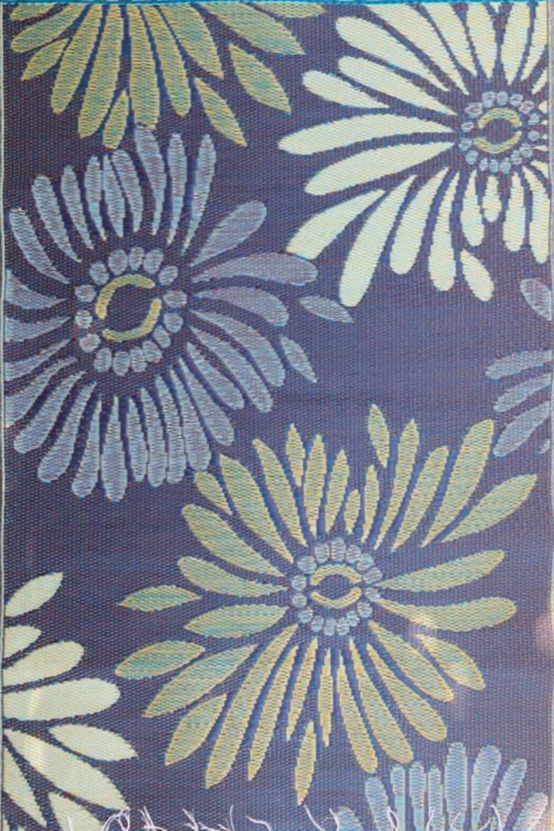 Daisy Rug, Main, color, Blue - 5'x8'