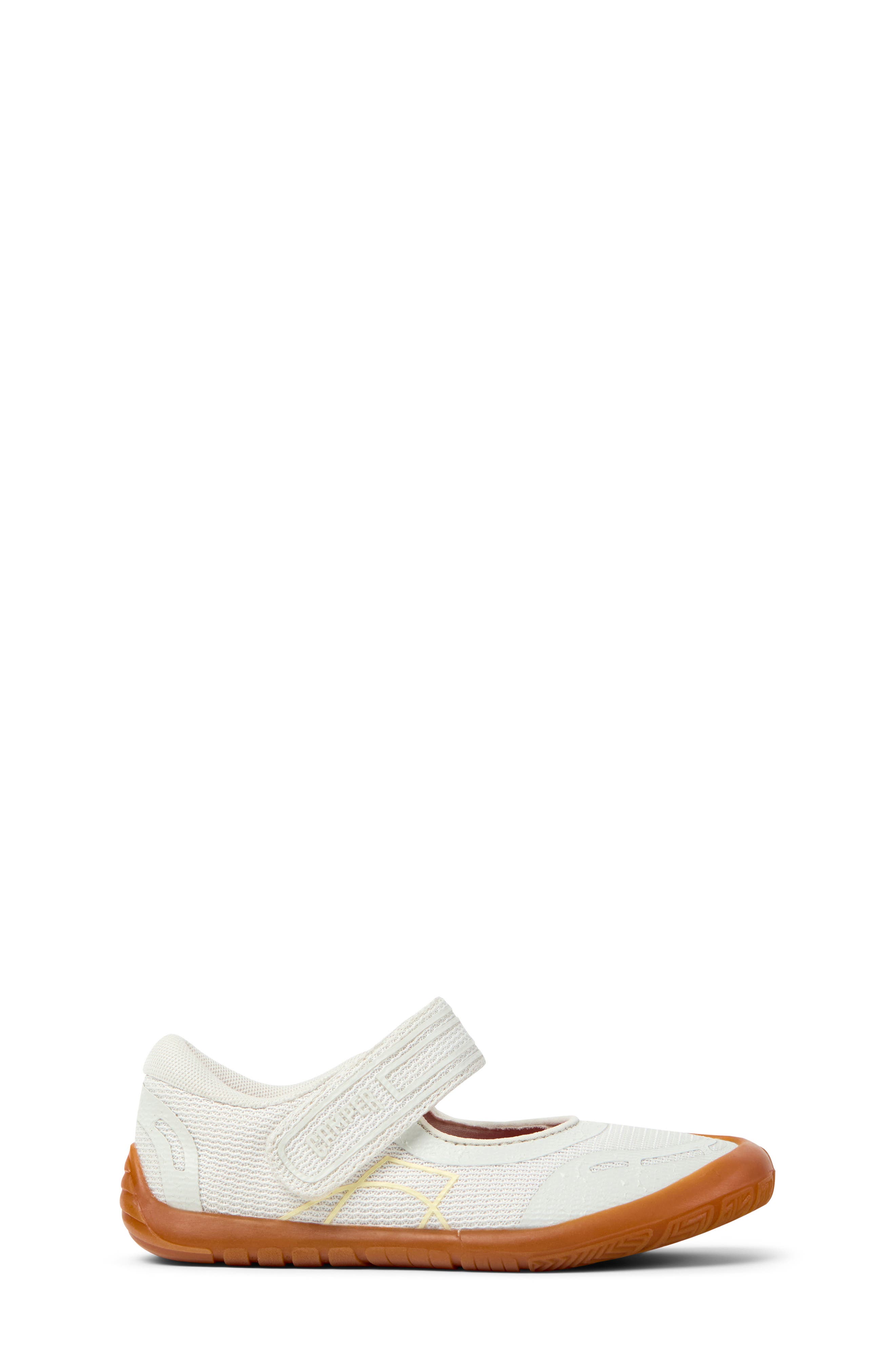 Camper Kids' Peu Path Mary Jane Sneaker, Alternate, color, White Natural