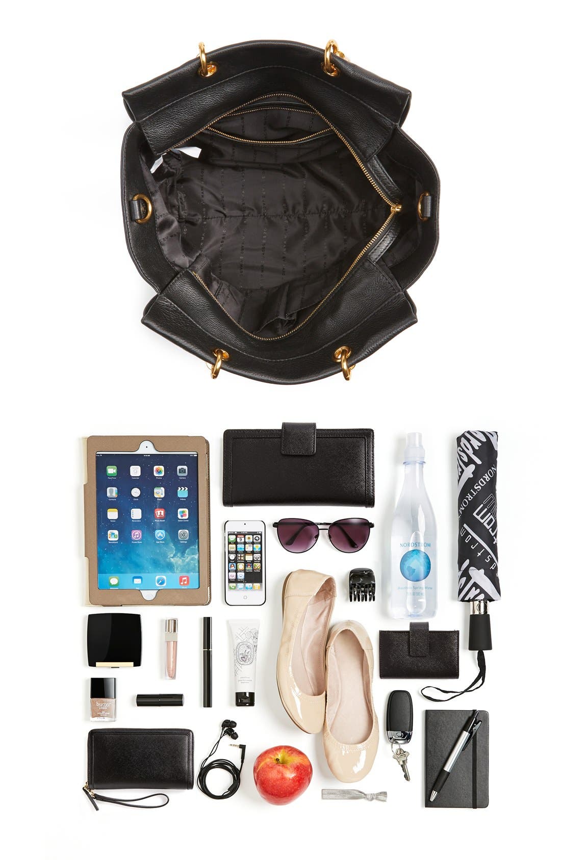 Marc Jacobs MARC BY MARC JACOBS 'Too Hot to Handle - Bentley' Leather Tote, Alternate, color, 