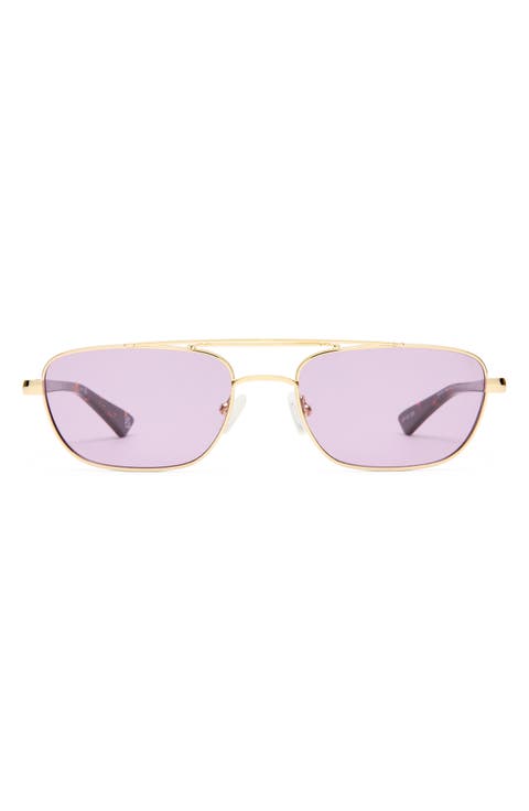 Le Mimi 57mm Aviator Sunglasses