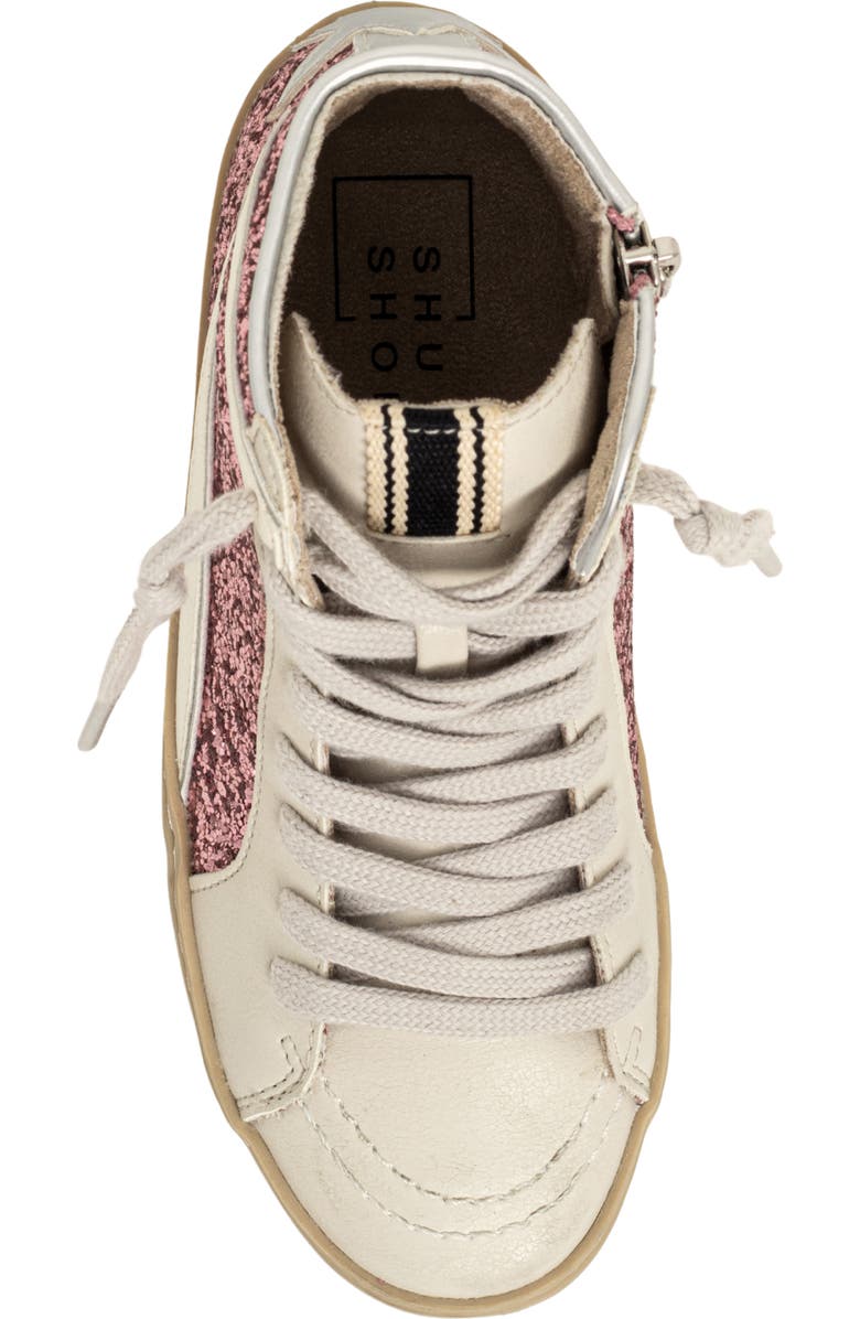 SHUSHOP Kids' Rooney Mini High Top Sneaker, Alternate, color,