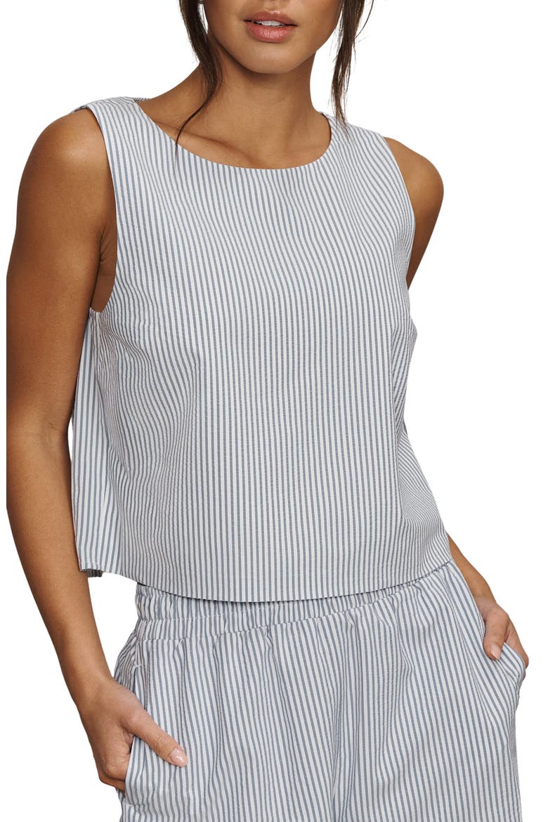 Saltair Boxy Tank, Main, color, WASHED NAVY STRIPE