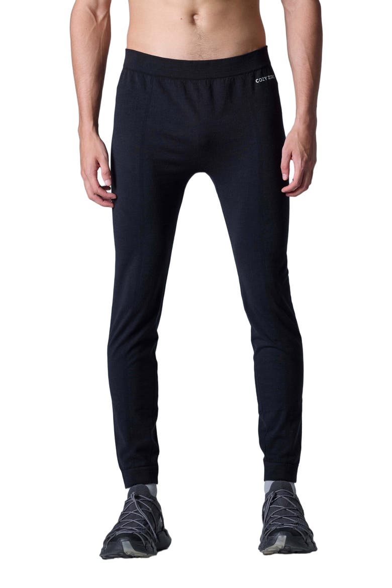 Tech Merino Base Layer Slim Fit Jogger, Main, color, Black