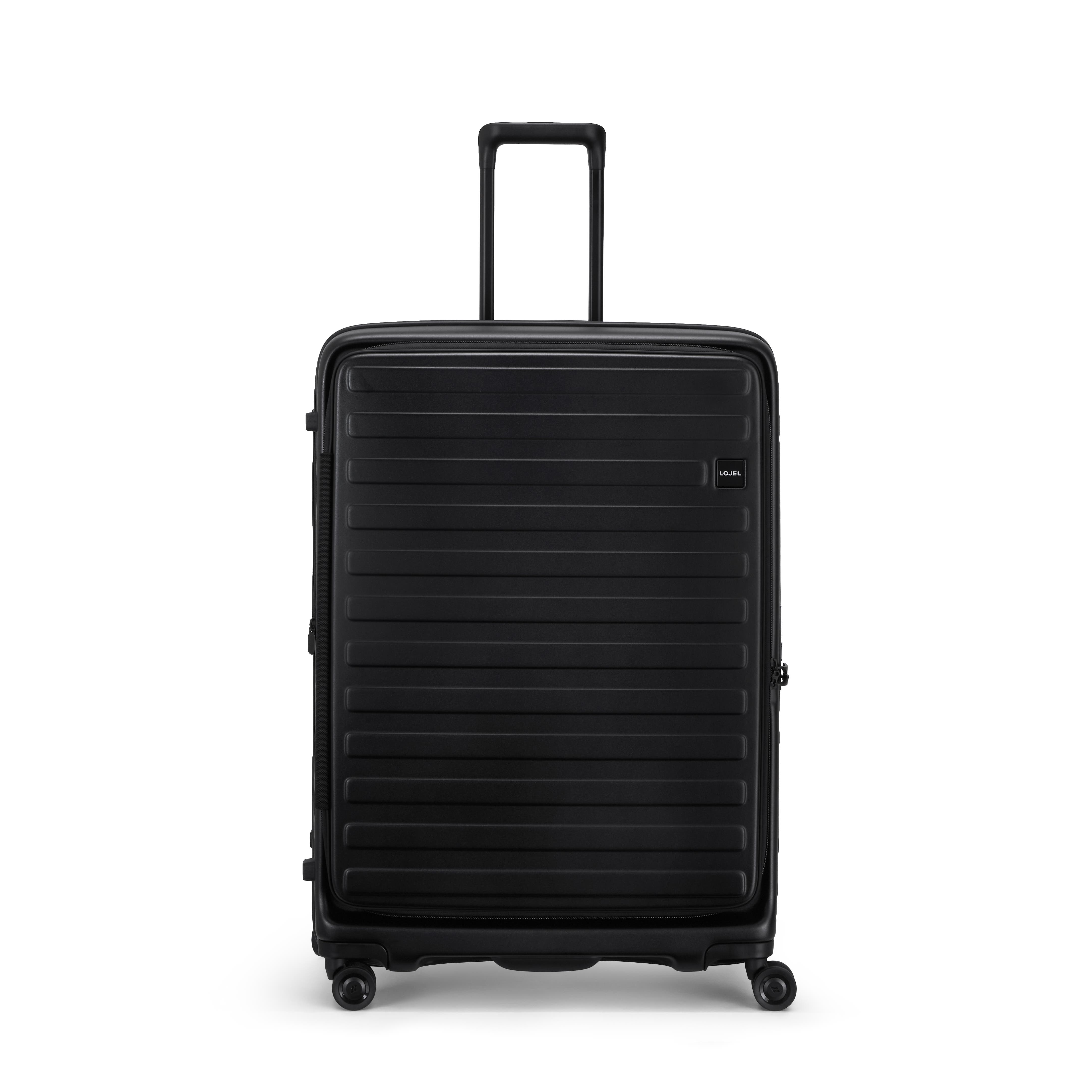 LOJEL Cubo Large Check in 30 inch Lightweight Luggage, Main, color, Black