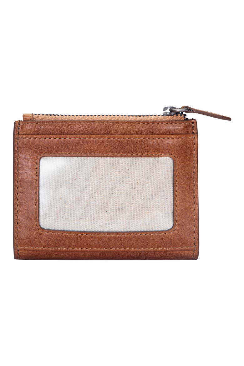 Melissa Leather Card Case, Alternate, color, COGNAC