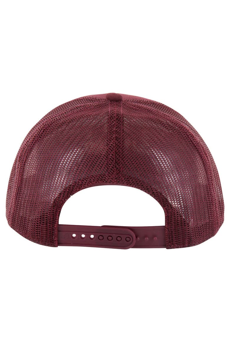 Men's '47 Maroon Texas A&M Aggies Pitstop Trucker Adjustable Hat, Alternate, color, Maroon