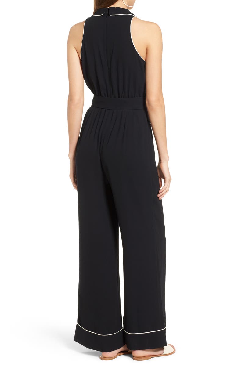 Leith Wrap Surplice Jumpsuit, Alternate, color,