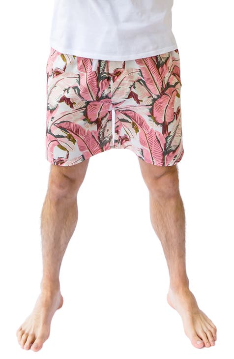 Martinique® Banana Leaf Lounge Shorts