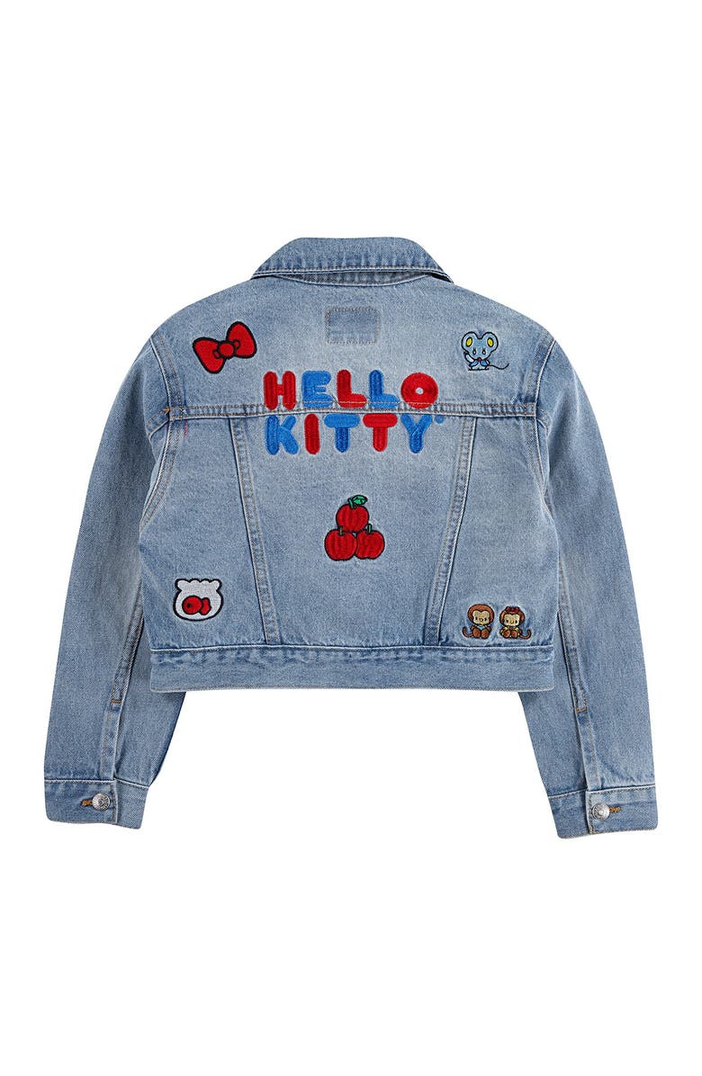 Levi's<sup>®</sup> Hello Kitty Denim Trucker Jacket, Alternate, color, 