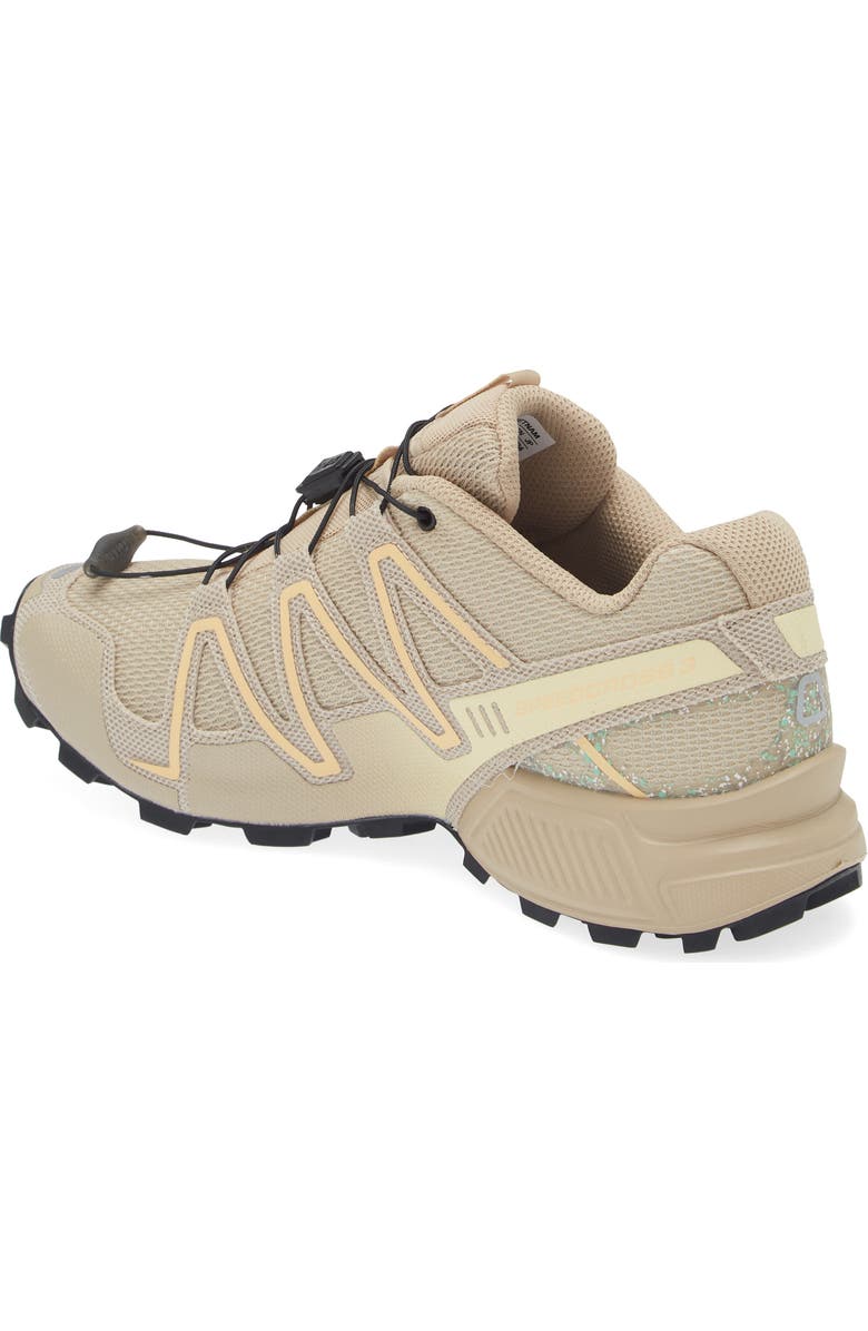 Salomon Gender Inclusive Speedcross 3 Mindful Sneaker, Alternate, color, White Pepper
