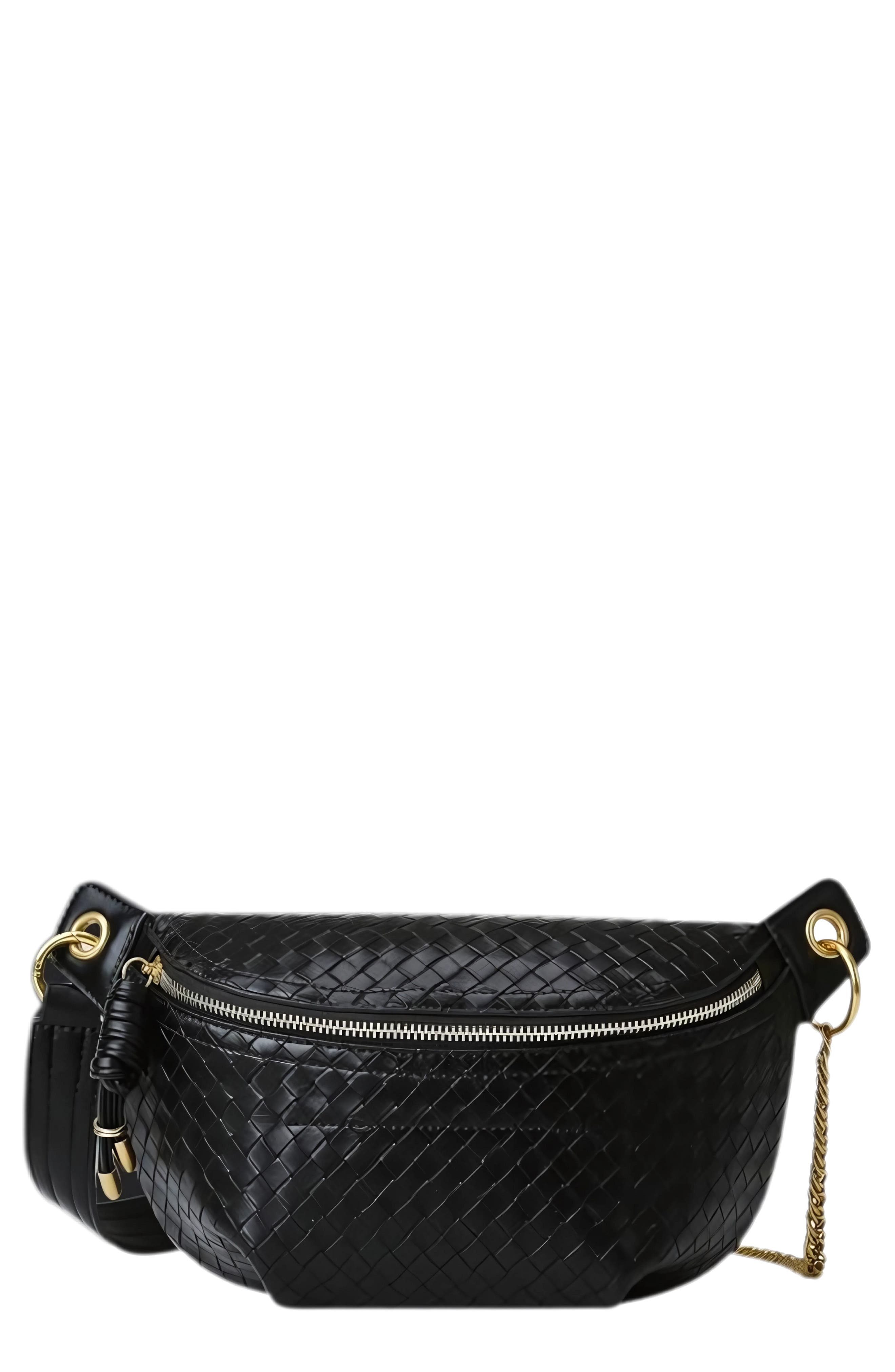 MacRae & Co. Woven Belt Bag, Main, color, 