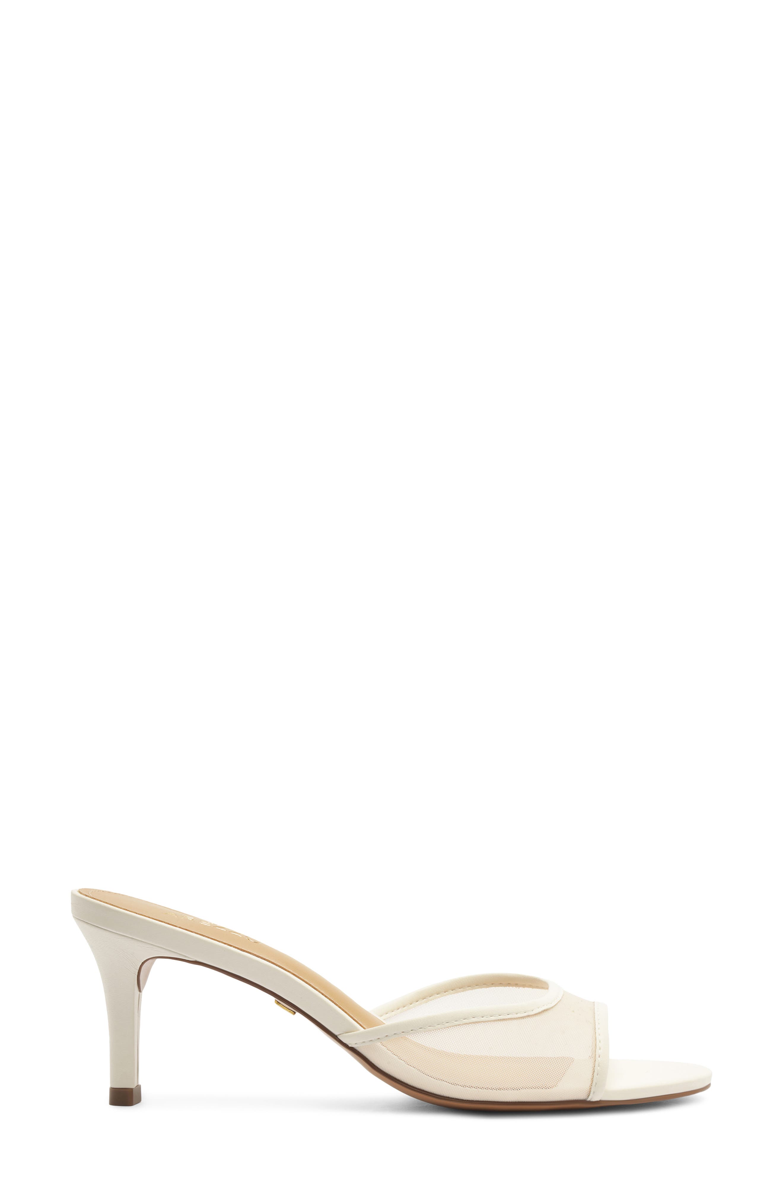 Arezzo Audrey Sandal, Alternate, color, Crema White