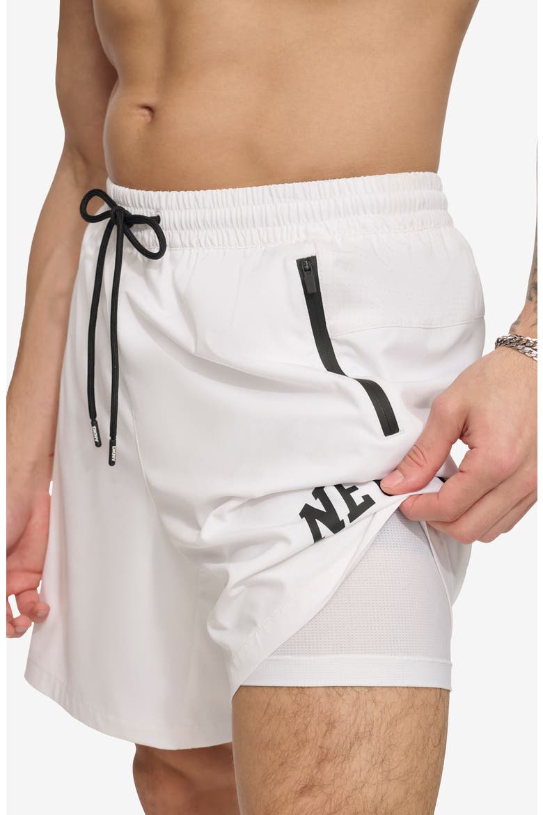 NY Core Volley Swim Trunks, Alternate, color, WHITE