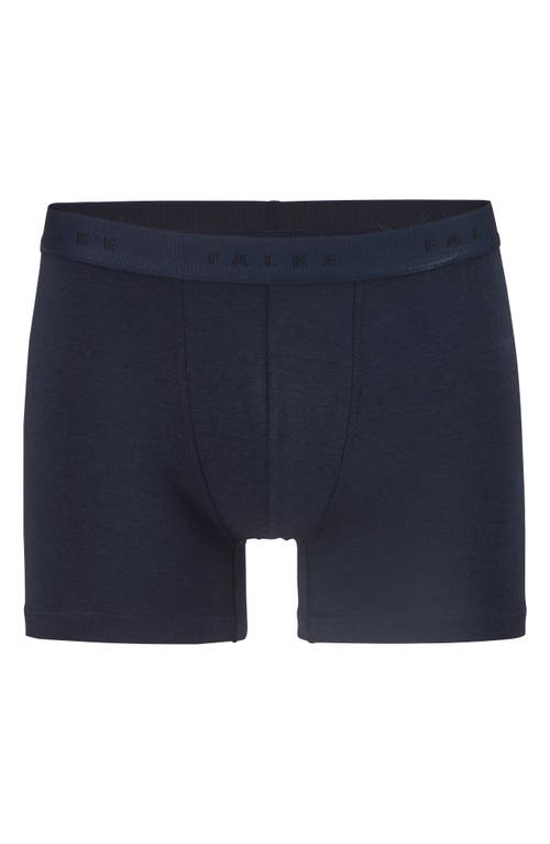 Shop Falke Climate Control Outlast Boxer Briefs In Midnight