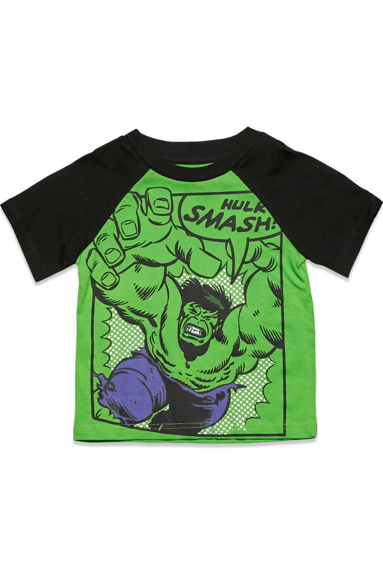 Avengers Short Sleeve T-Shirt Multipack, Alternate, color, Avengers Blue Grey
