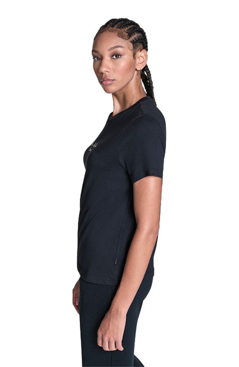 Converse Trio Embroidered T-Shirt, Alternate, color, Converse Black