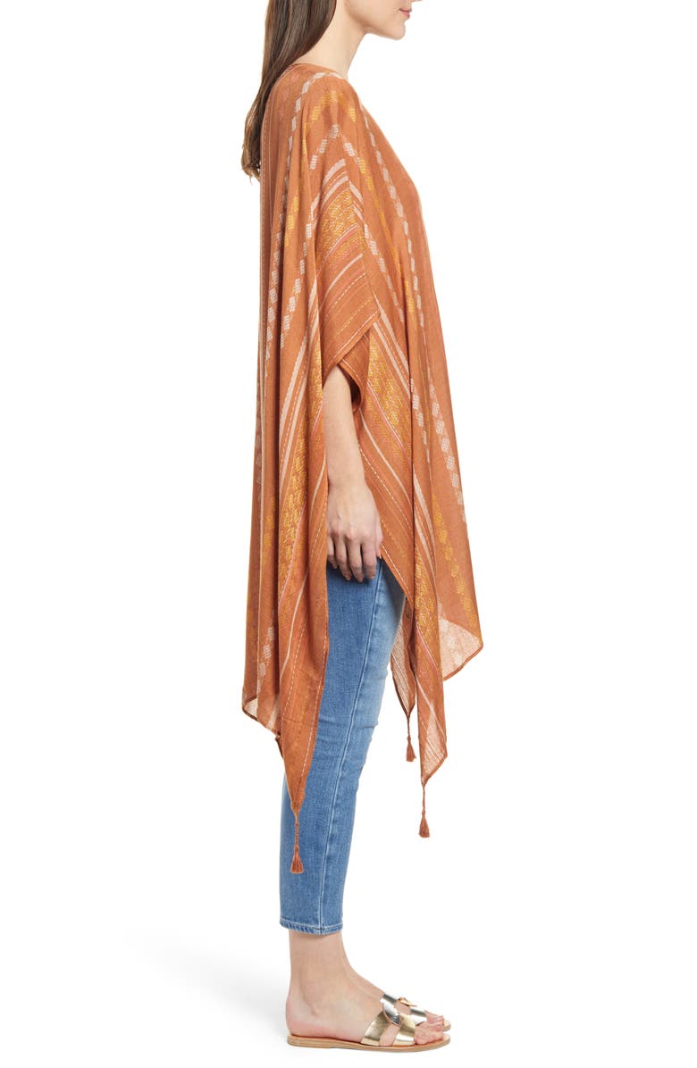 Free People Vida Stripe Duster, Alternate, color,