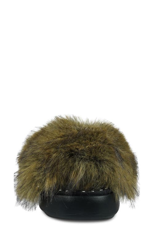 Shop Zigi Fabbi Faux Fur Platform Sandal