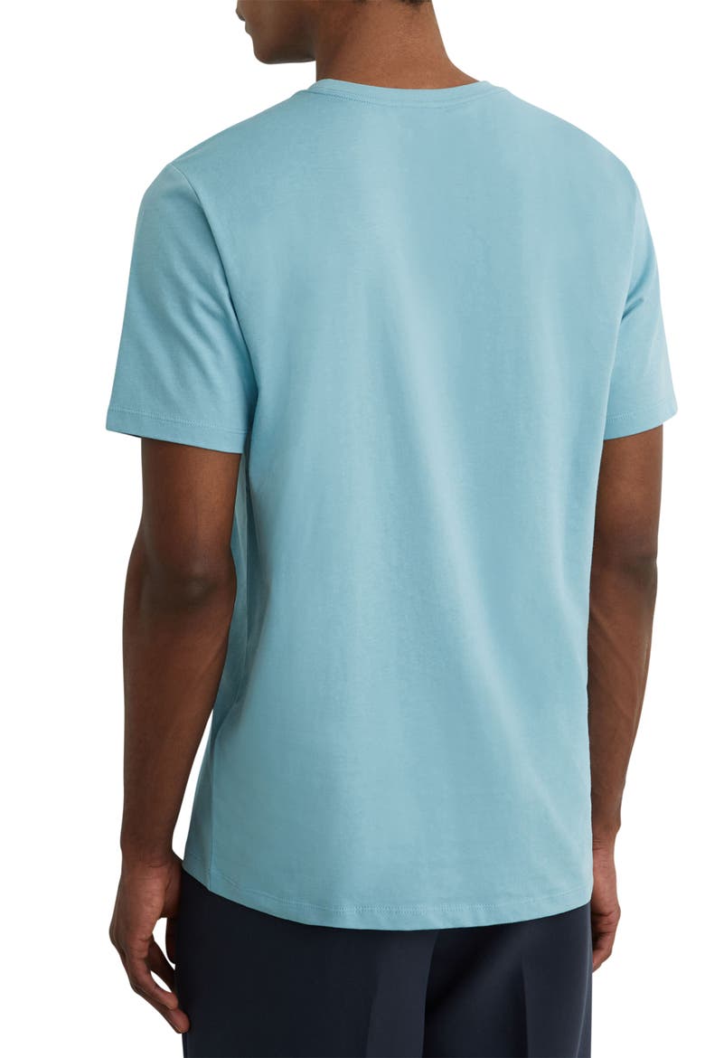 Bless Cotton T-Shirt, Alternate, color, SEA BLUE