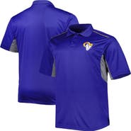 PROFILE Men's Royal Los Angeles Rams Big & Tall Team Color Polo