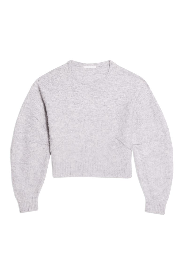 Apex Crewneck Sweater, Alternate, color, LIGHT HEATHER GREY