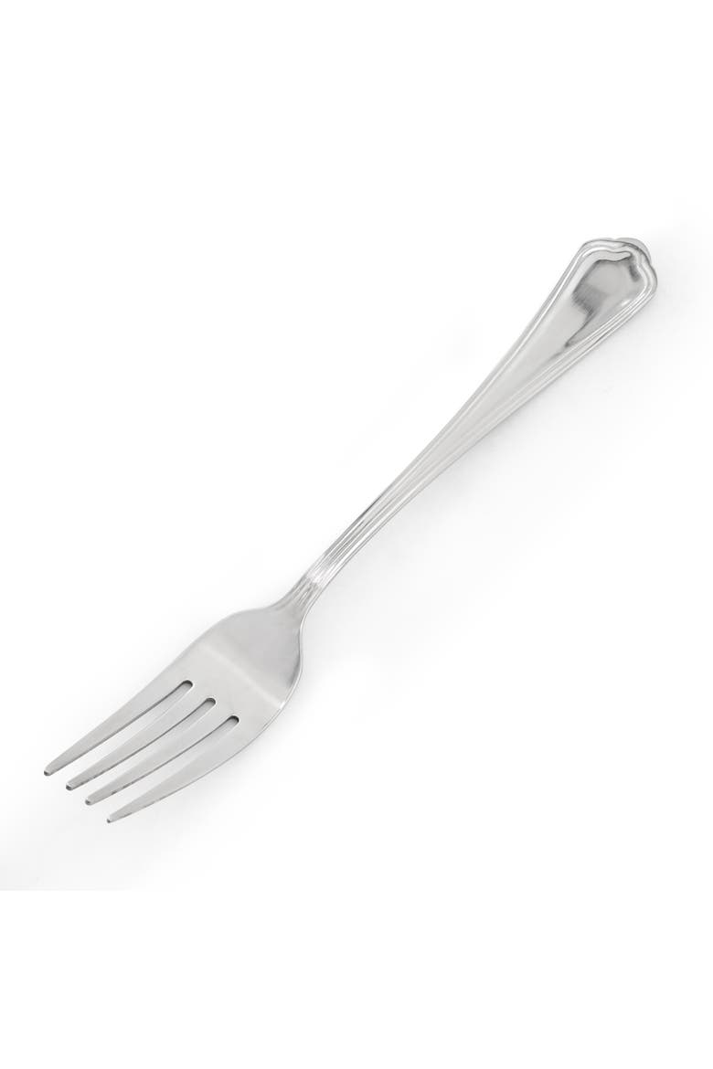 10 Piece Stainless Steel Dinner Fork Set, Alternate, color, Silver