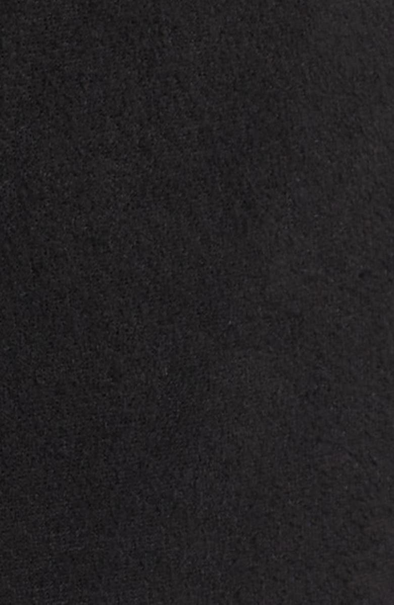 KASPER Faux Suede Pants, Alternate, color, Black