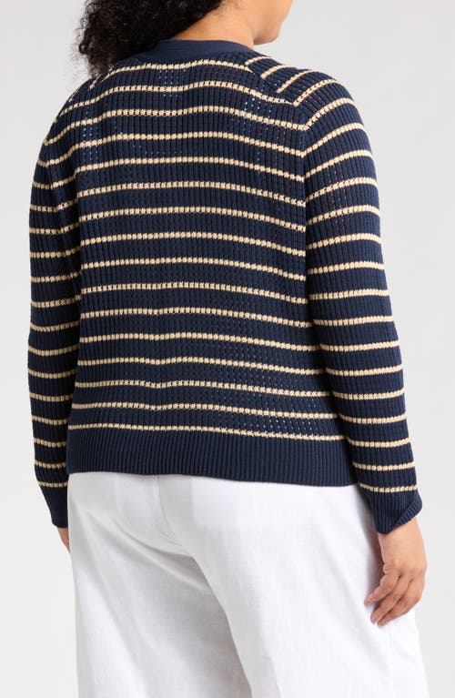 CASLON CASLON® POINTELLE V-NECK CARDIGAN