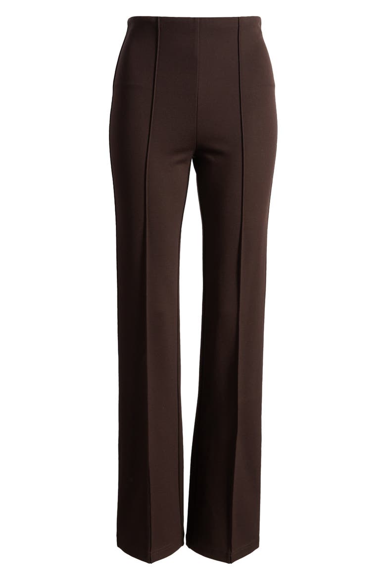 'Lyssentials Elysse Ponte Pants, Alternate, color, DBL EXPRSO