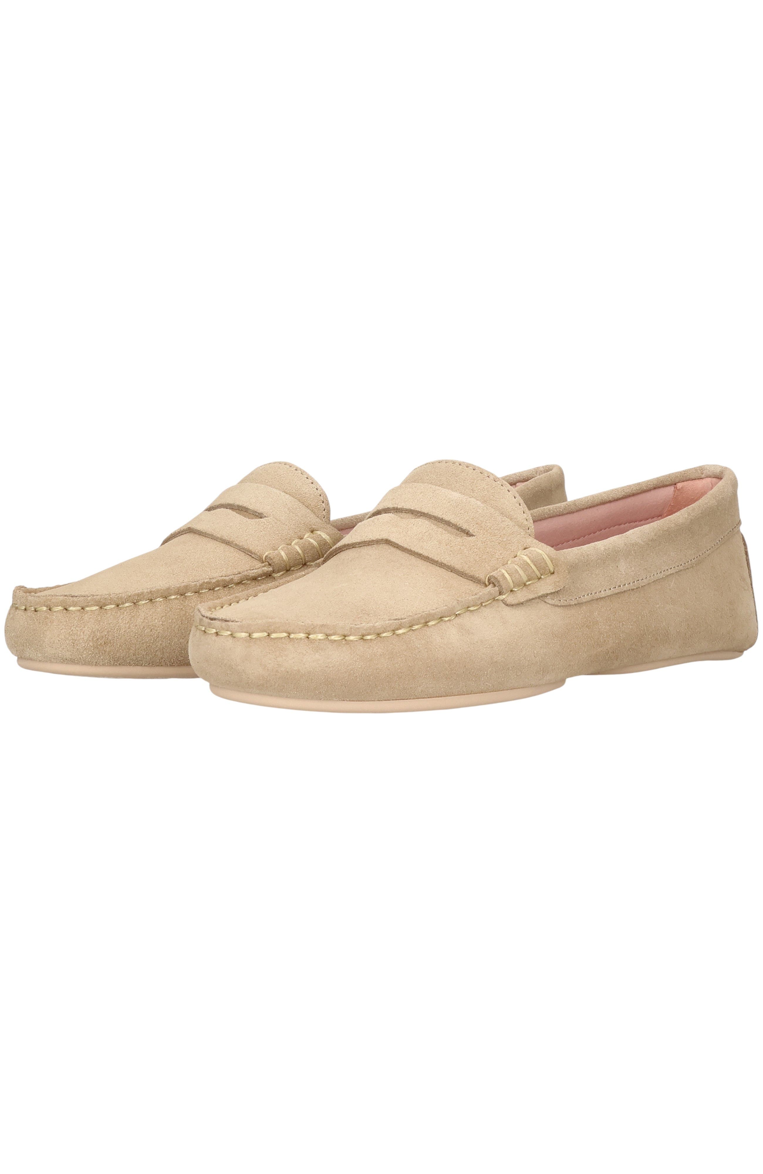 Pretty Ballerinas Driving Moccasin, Alternate, color, Beige