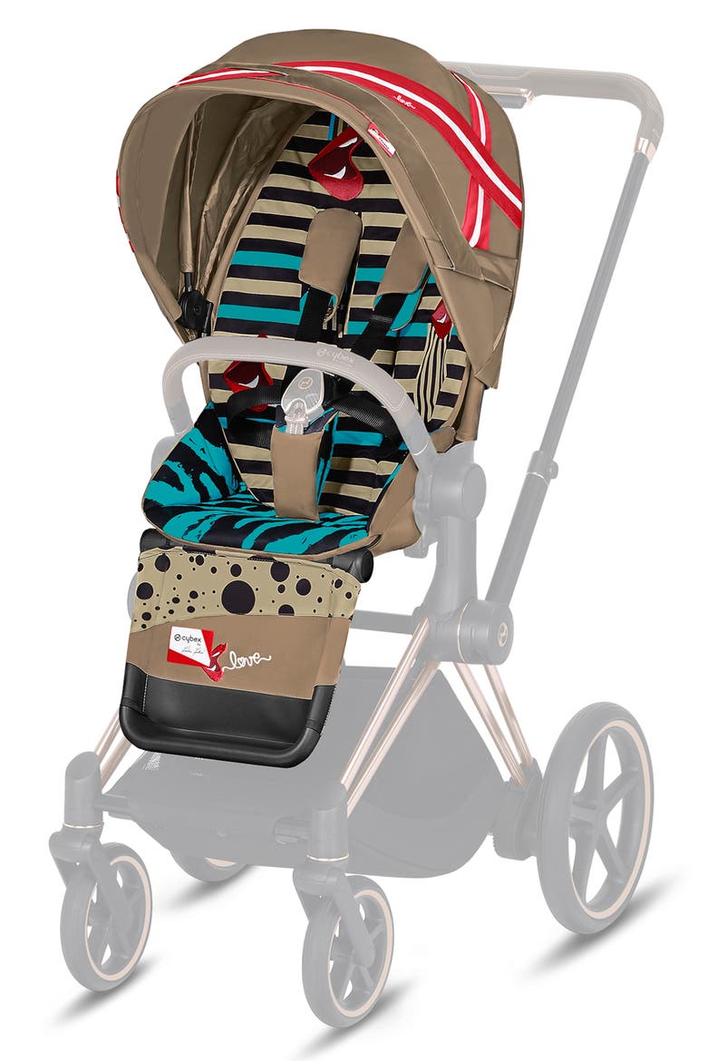 x Karolina Kurkova Seat Design Pack for Priam Stroller, Main, color, MULTICOLOR