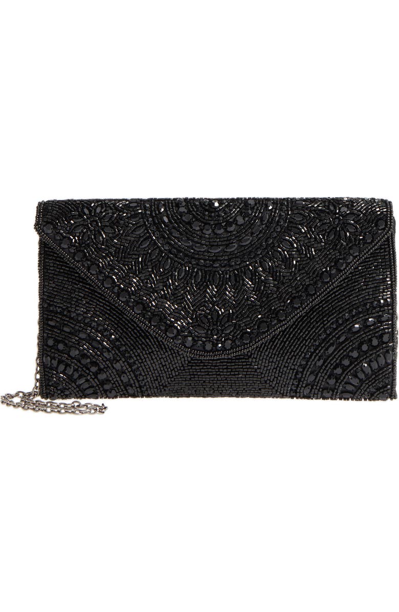 Nordstrom Alhambra Beaded Envelope Clutch, Main, color,