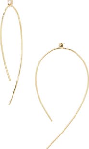 LANA Hooked on Hoops Diamond Earrings
