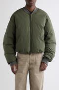 Acne Studios Oblya Peached Down Bomber Jacket