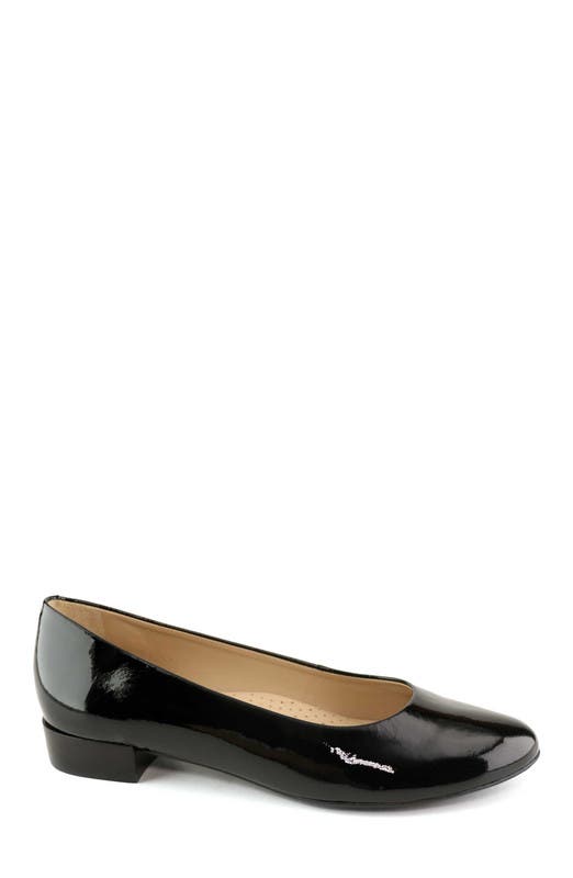 Marc Joseph New York Madison Leather Flat, Main, color, Black Soft Patent