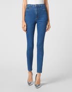 PHILIPP PLEIN Super High Waist Jegging Iconic Plein Women