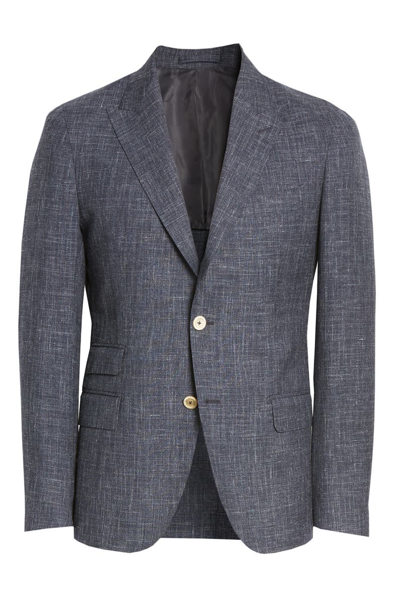 Eleventy Summertime Mélange Sport Coat, Main, color, 