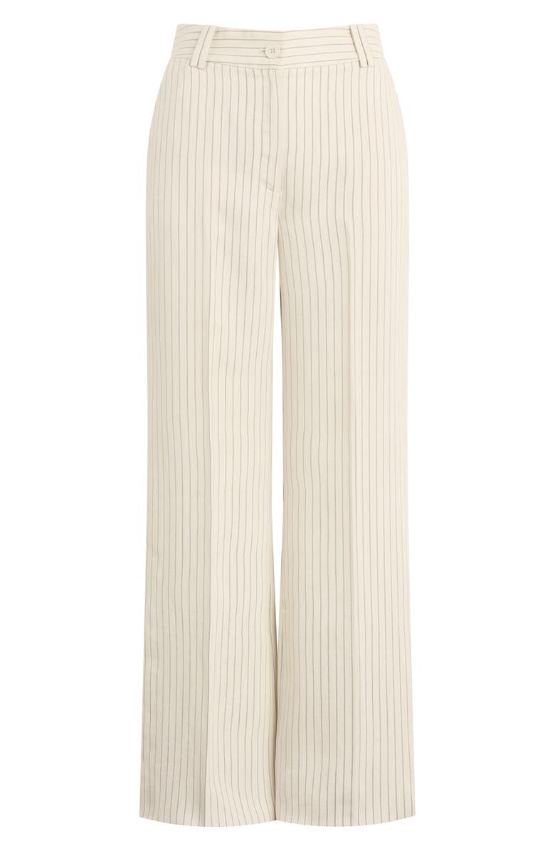 Favorite Daughter The Fine Line Pinstripe Pants, Alternate, color, Cream Pinstripe