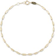 Ember Fine Jewelry <p>14K Gold Cylinder Bracelet</p>