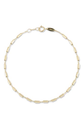 Ember Fine Jewelry 14k Gold Cylinder Chain Bracelet