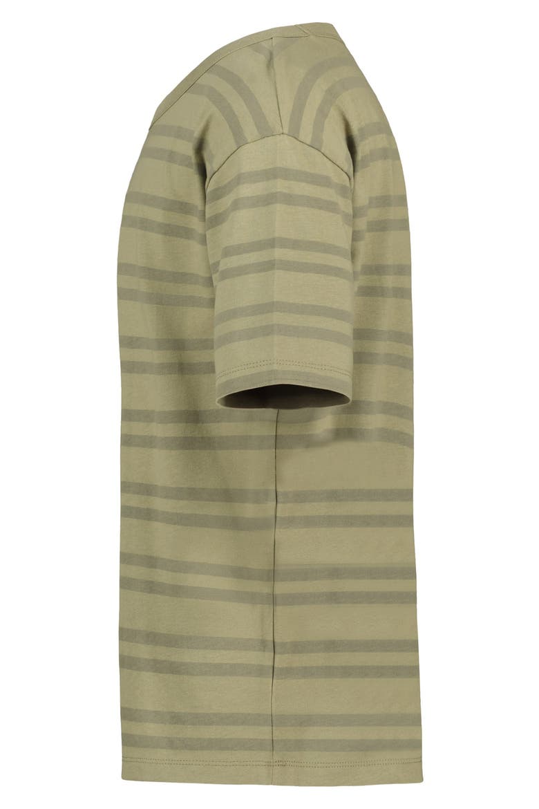 Kids' Double Stripe T-Shirt, Alternate, color, DUSTY OLIVE