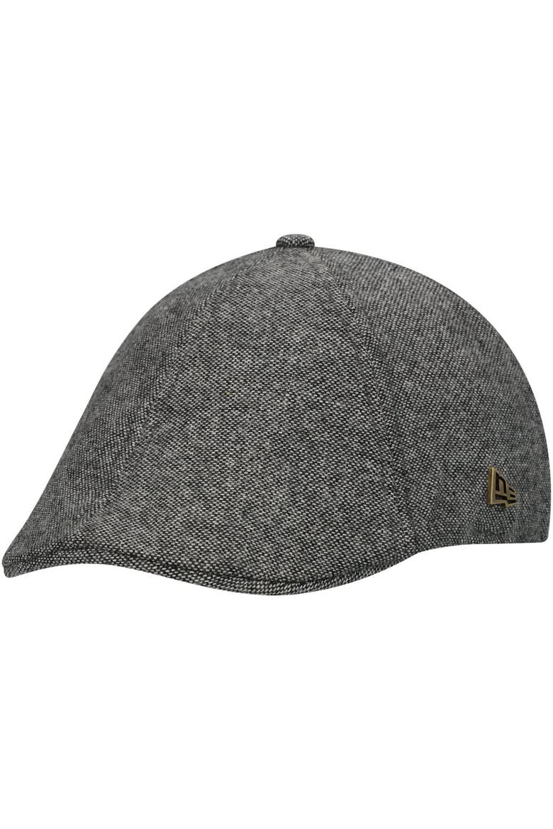 Men's New Era Tampa Bay Buccaneers Peaky Duckbill Fitted Hat, Main, color, Black