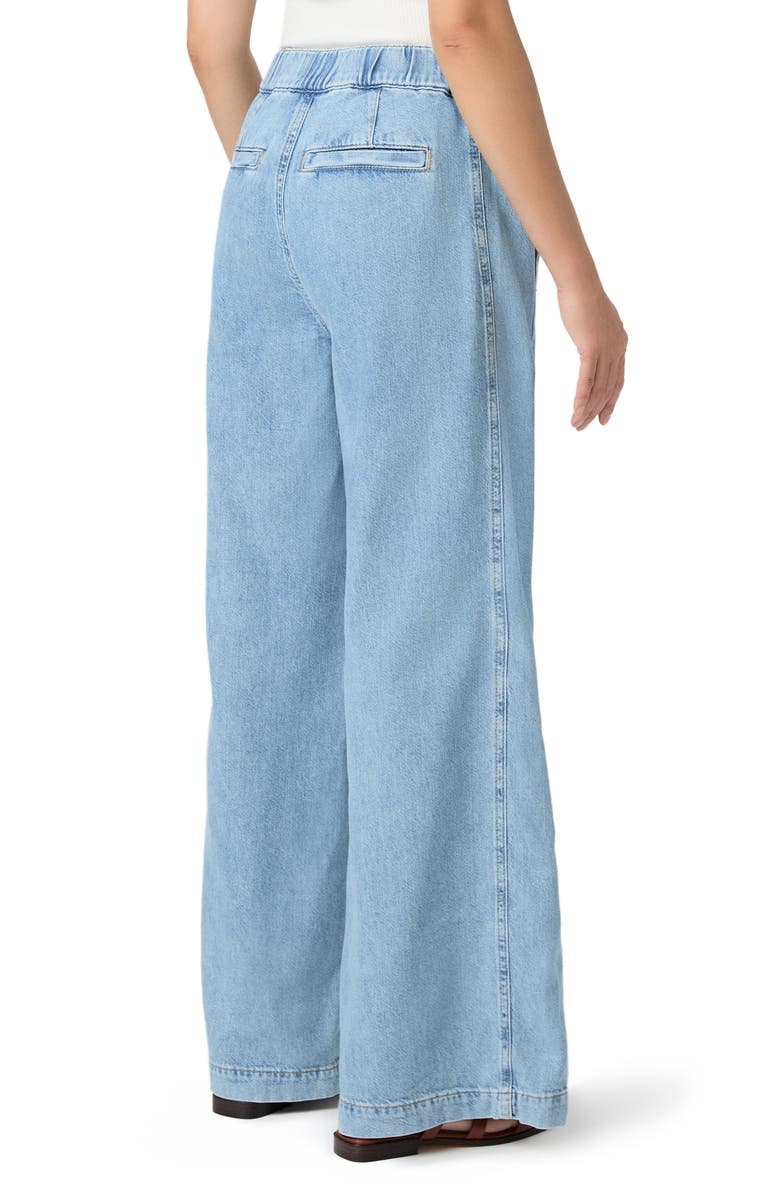 PAIGE Rumi High Waist Wide Leg Jeans, Alternate, color, Revolution
