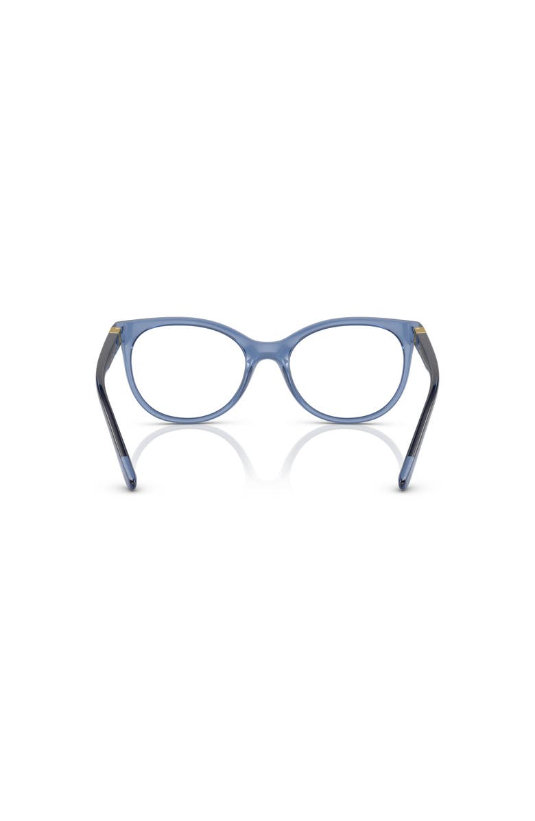 Dolce&Gabbana 53mm Cat Eye optical glasses, Alternate, color, Blue