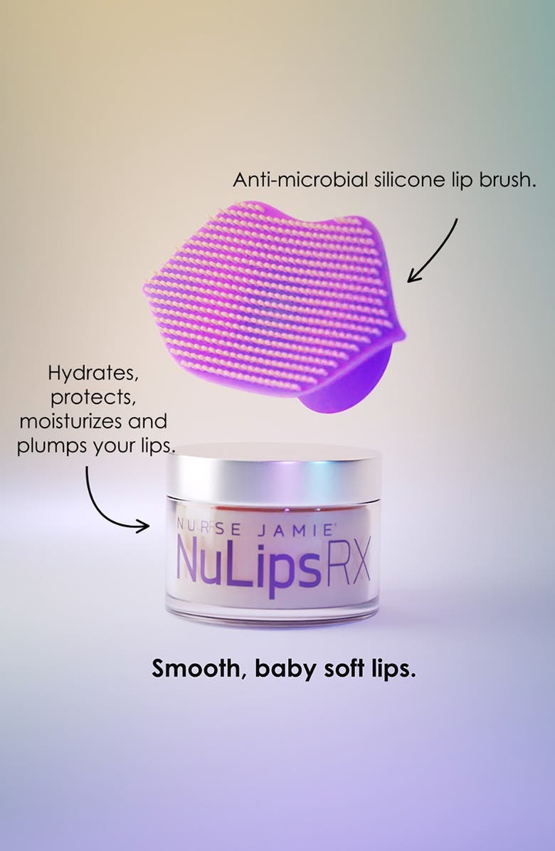 Nurse Jamie NuLips RX Moisturizing Lip Balm & Exfoliating Lip Brush, Alternate, color, 