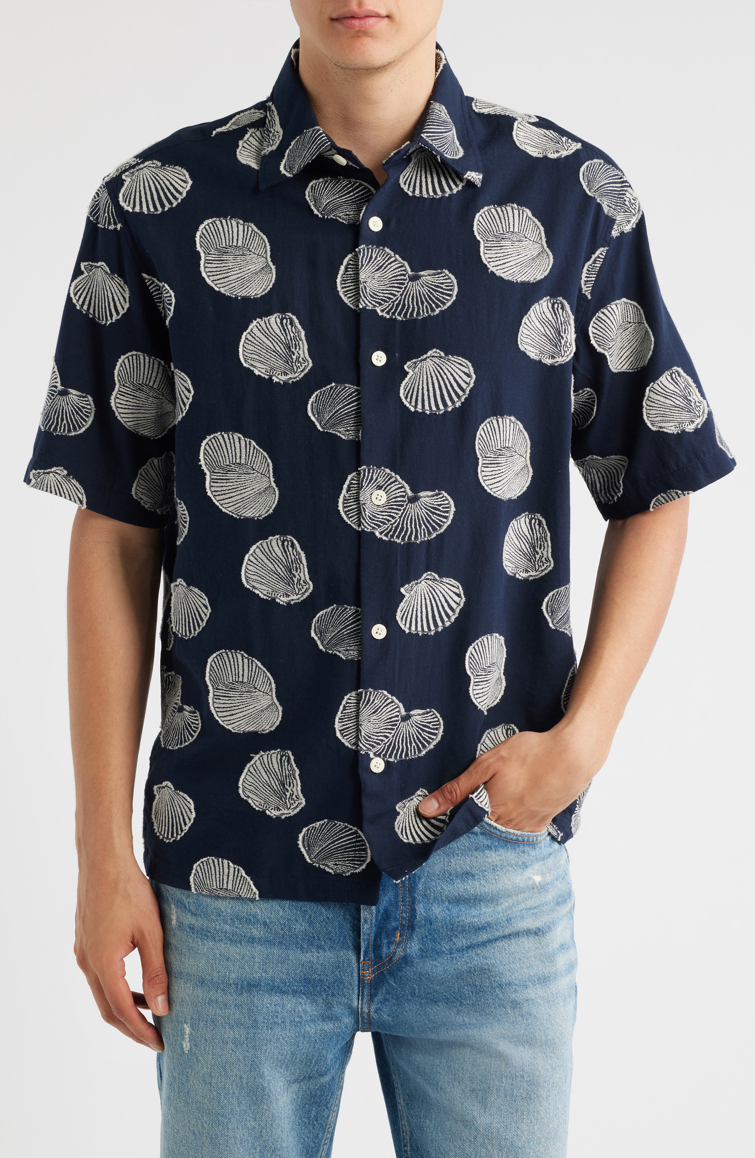 NN07 Freddy 5715 Short Sleeve Button-Up Shirt