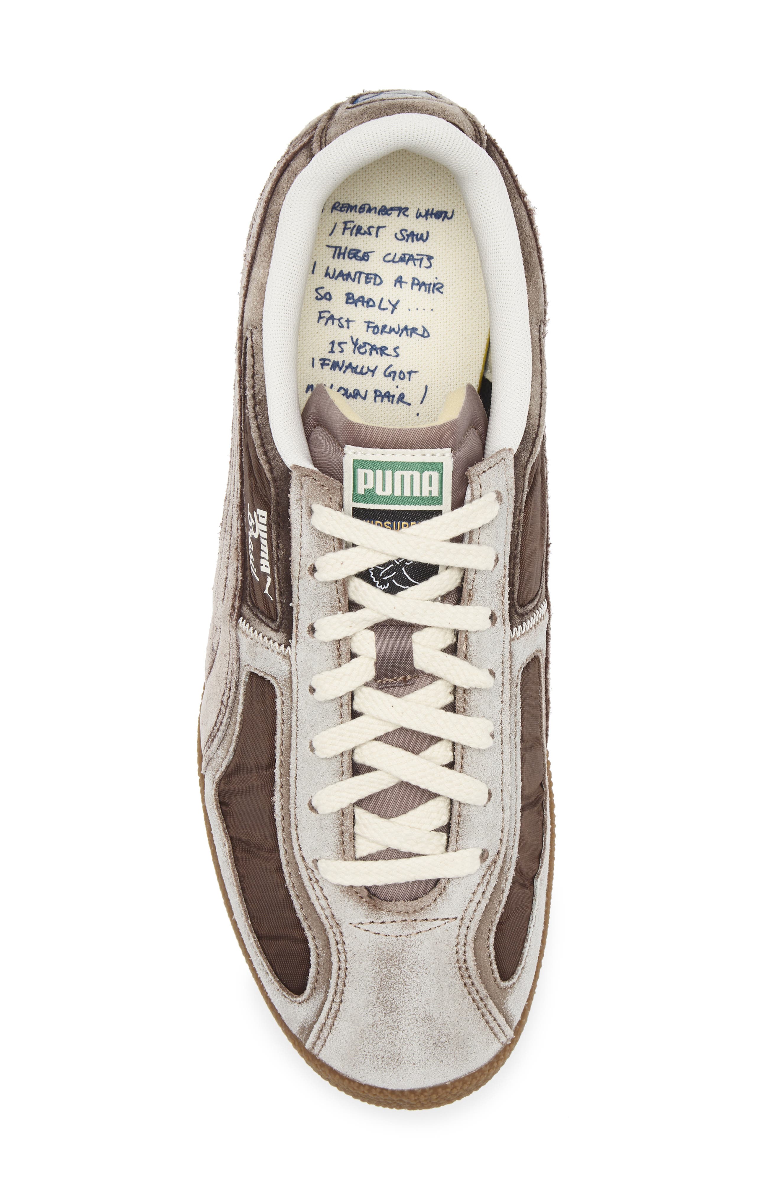 PUMA x KidSuper Brasil Sneaker, Alternate, color, Espresso Brown/ Totally Taupe