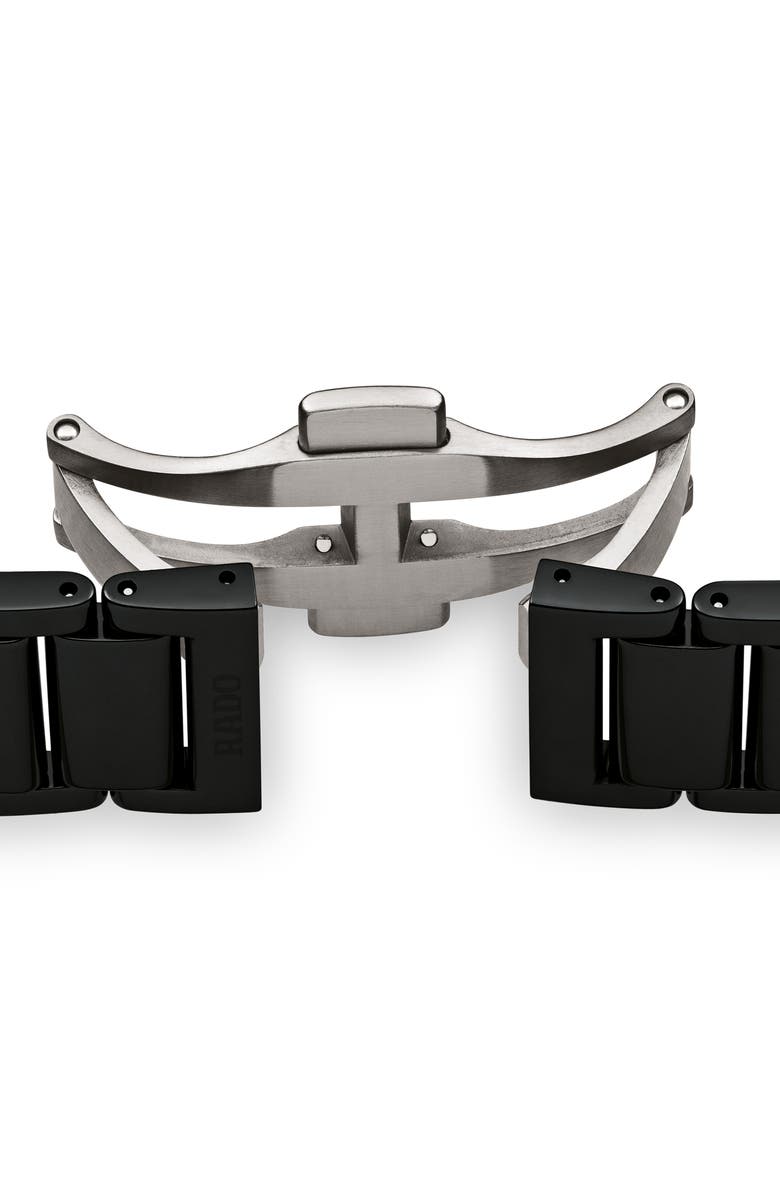 RADO True Diamond Ceramic Bracelet Watch, 40mm, Alternate, color, 