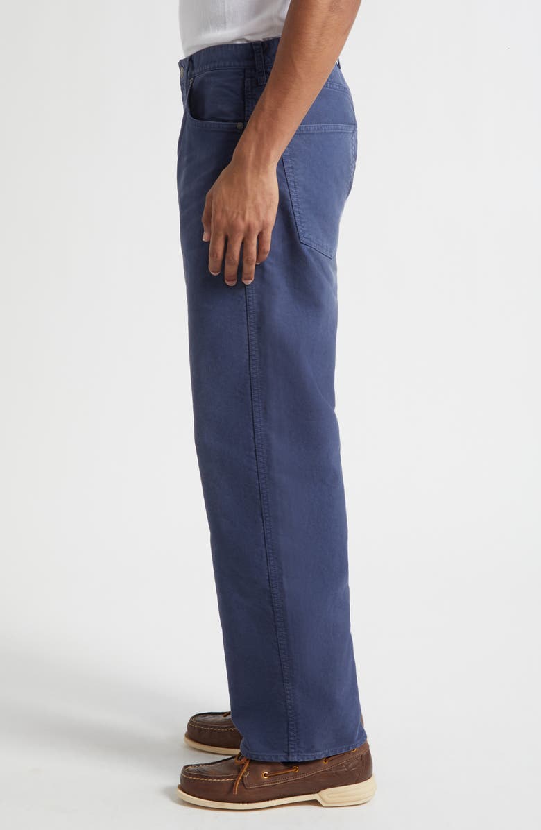 VISVIM Fluxus 01 Corduroy Wide Leg Pants, Alternate, color, Blue